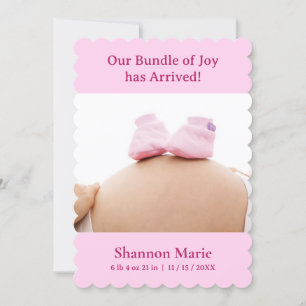 Our Pink Bundle Of Joy Has Arrived