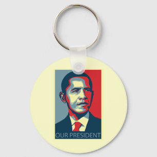Our President Obama Key Ring