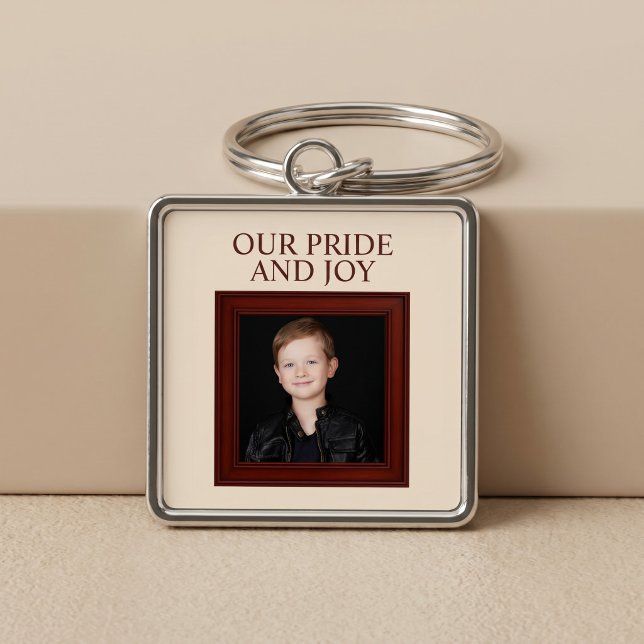 Our Pride And Joy Personalised Child Photo Key Ring (Creator Uploaded)