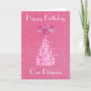 OUR PRINCESS DAUGHTER GREETING CARD