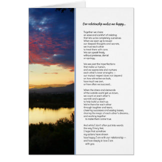 Our Relationship Makes Me Happy