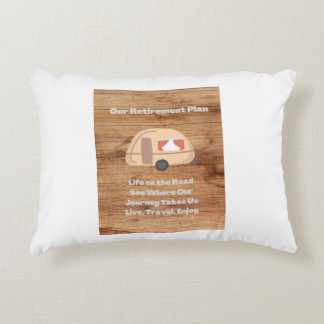 Our Retirement Plan Decorative Cushion