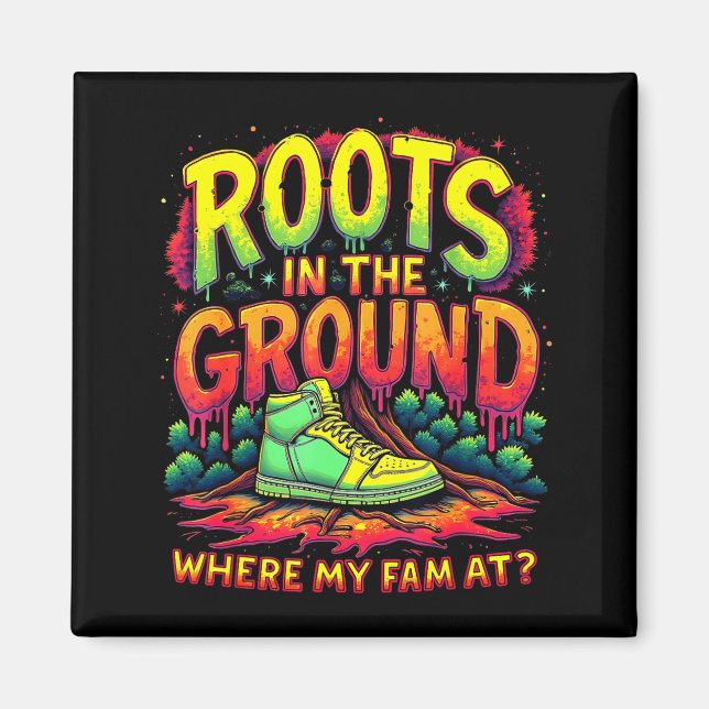 Our Roots Run Deep Pride Family Reunion Tree 2026 Magnet (Front)