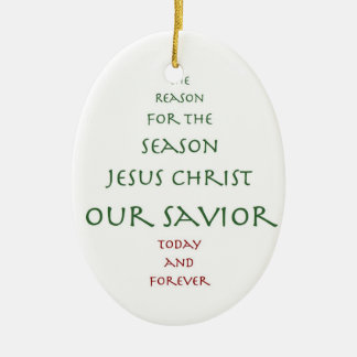 Our Saviour Tree Ceramic Tree Decoration