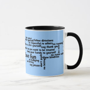 Our School Classroom Rules Mug