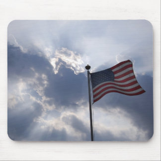Our Shining Flag Mouse Mat