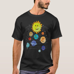 Our Solar System planet Science Education Space bo T-Shirt