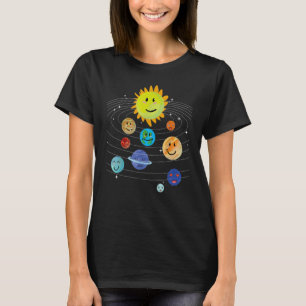 Our Solar System planet Science Education Space bo T-Shirt