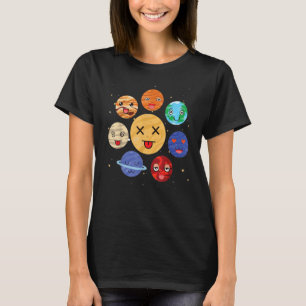 Our Solar System planet Science Education Space bo T-Shirt