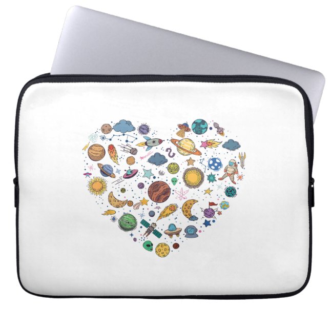 Our Solar System planet, Science Education Space k Laptop Sleeve (Front)