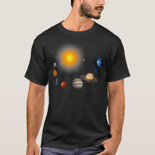 Our Solar System Science Education Men Women Kids T-Shirt