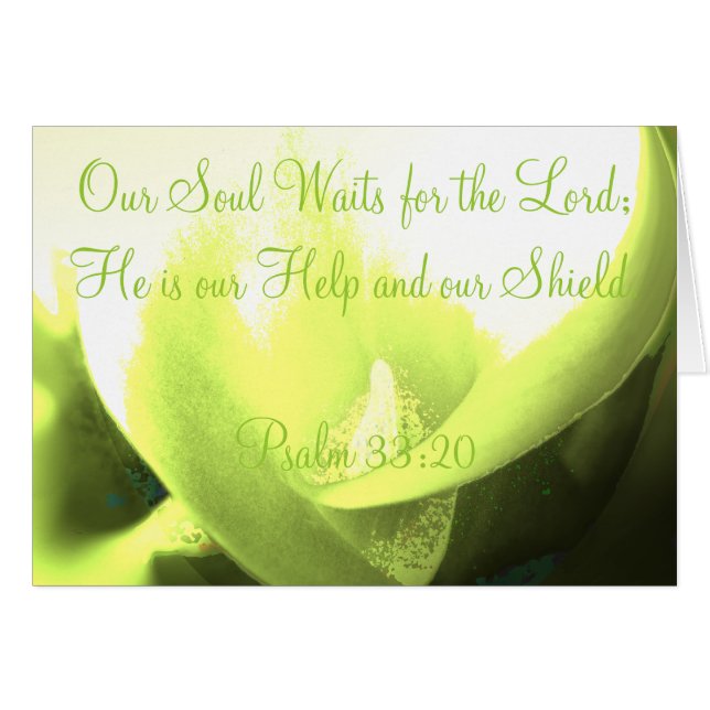Our Soul Waits for the Lord (Front Horizontal)