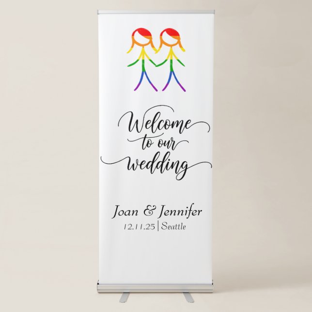 Our Special Day Retractable Banner (Front)