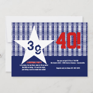 Our Star Birthday Party Invitation