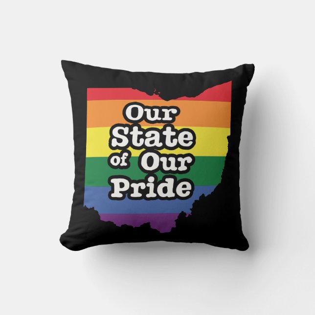 Our State of Our Pride | Ohio Cushion (Front)