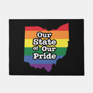 Our State of Our Pride Ohio Doormat