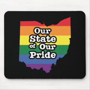 Our State of Our Pride   Ohio Mouse Mat