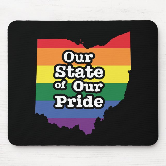 Our State of Our Pride | Ohio Mouse Mat (Front)
