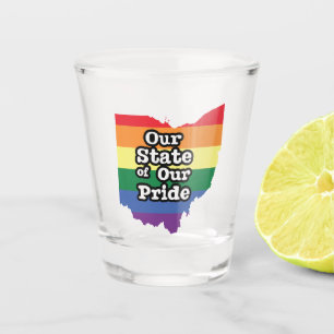 Our State of Our Pride Ohio Shot Glass