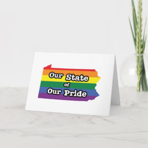 Our State of Our Pride   Pennsylvania Card