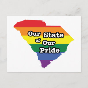 Our State of Our Pride   South Carolina Postcard