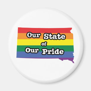 Our State of Our Pride   South Dakota Magnet
