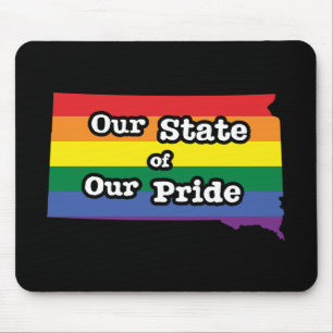 Our State of Our Pride   South Dakota Mouse Mat