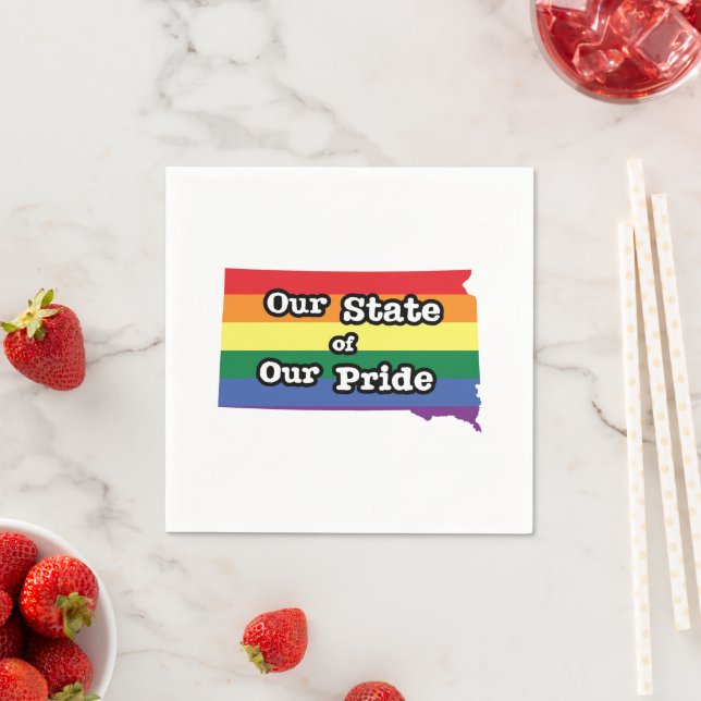 Our State of Our Pride | South Dakota Napkin (Insitu)