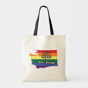 Our State of Our Pride   Washington Tote Bag