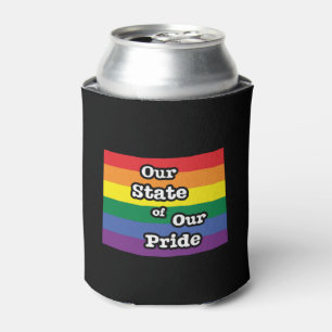 Our State of Our Pride   Wyoming Can Cooler