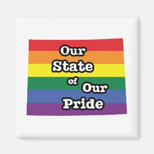 Our State of Our Pride   Wyoming Magnet