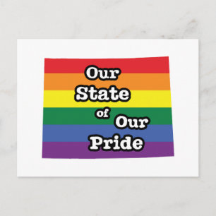 Our State of Our Pride Wyoming Postcard