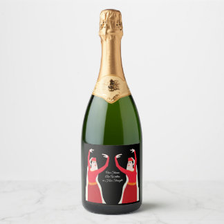 Our Stories Are Written in Her Strength Sparkling Wine Label