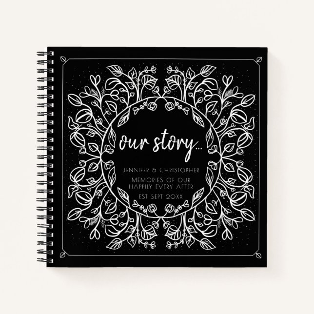 Our Story Memories Couples Keepsake Journal (Front)