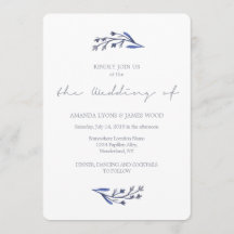 OUR STORY Wedding Invitation Design