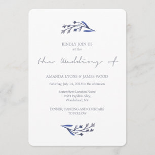 OUR STORY Wedding Invitation Design