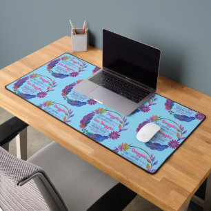Our Struggles Shape Us Into The Amazing People Desk Mat
