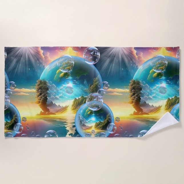 Our Sun is a Star and a Giver of Life Beach Towel (Front)