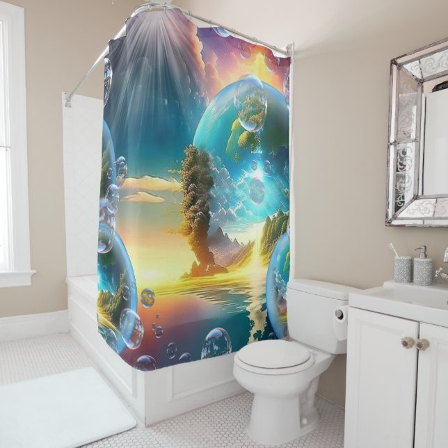 Our Sun is a Star and a Giver of Life Shower Curtain (In Situ)