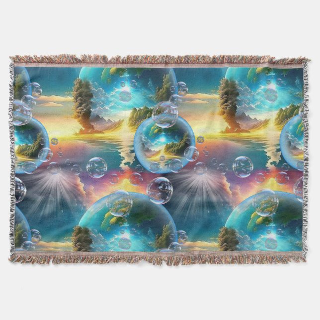 Our Sun is a Star and a Giver of Life Throw Blanket (Front)