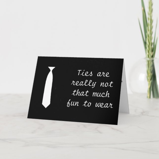 OUR "TIE OF LOVE" IS SO BEAUTIFUL ANNIVERSARY CARD (Front)