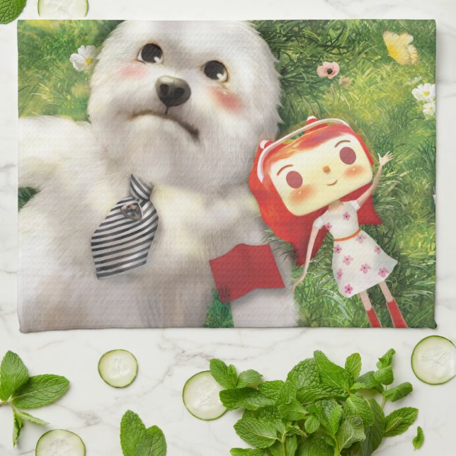 Our Times Tea Towel (Folded)