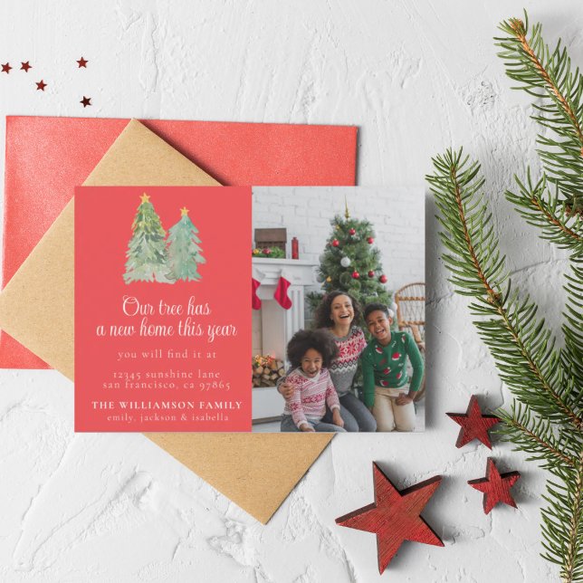 Our Tree Has A New Home Family Christmas Card (Creator Uploaded)