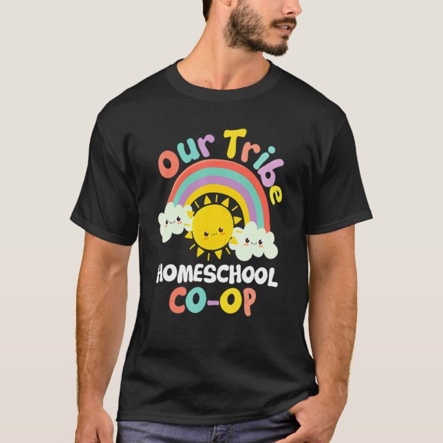 Our Tribe Homeschool Co Op T-Shirt (Front)