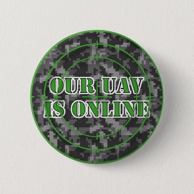"Our UAV Is Online" Button (Front)