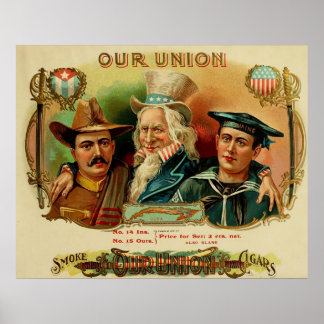 Our Union Vintage Cigar Label Print
