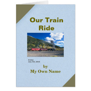 Our Vacation Mini-Memoir Template