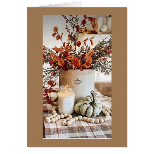 "OUR VERY 1st FALL/AUTUMN TOGETHER" (Front)