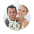 Our Very First Christmas as Mr & Mrs Gold Ornament