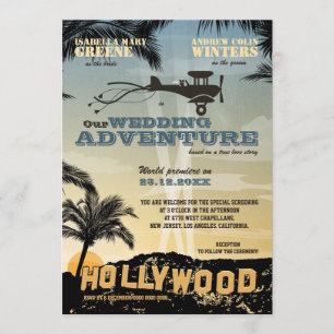 Our Wedding Adventure - Wedding Invitation